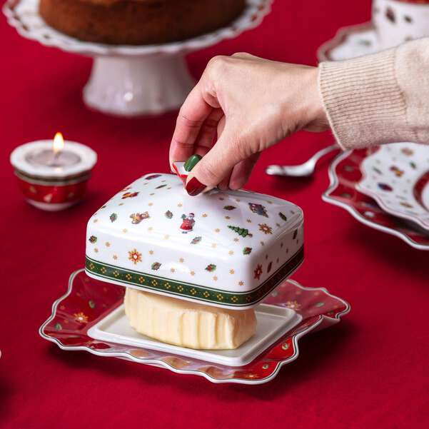 TOY'S DELIGHT BUTTER DISH