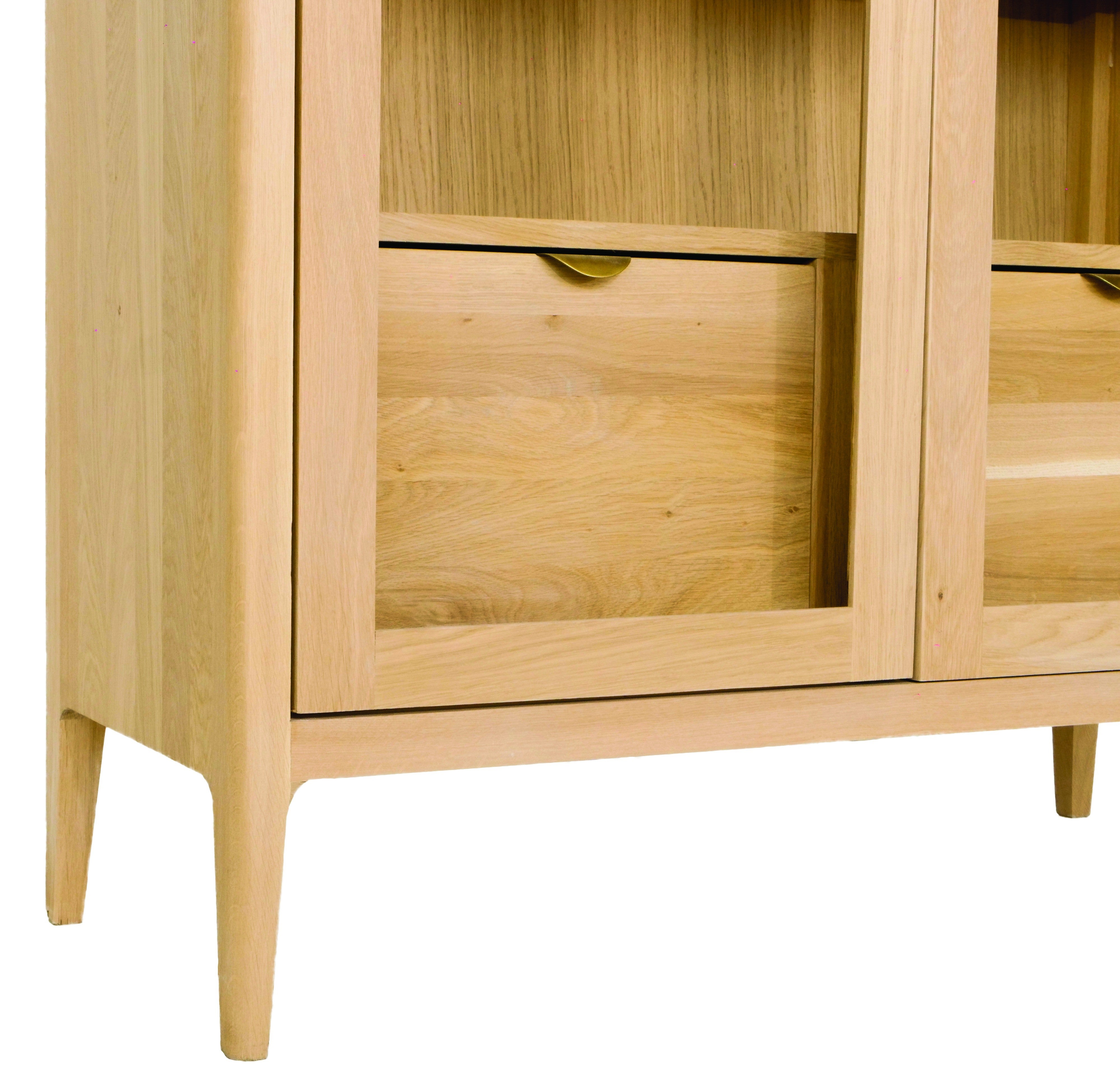 NATURE DR GLASS BOOKCASE ERNEST