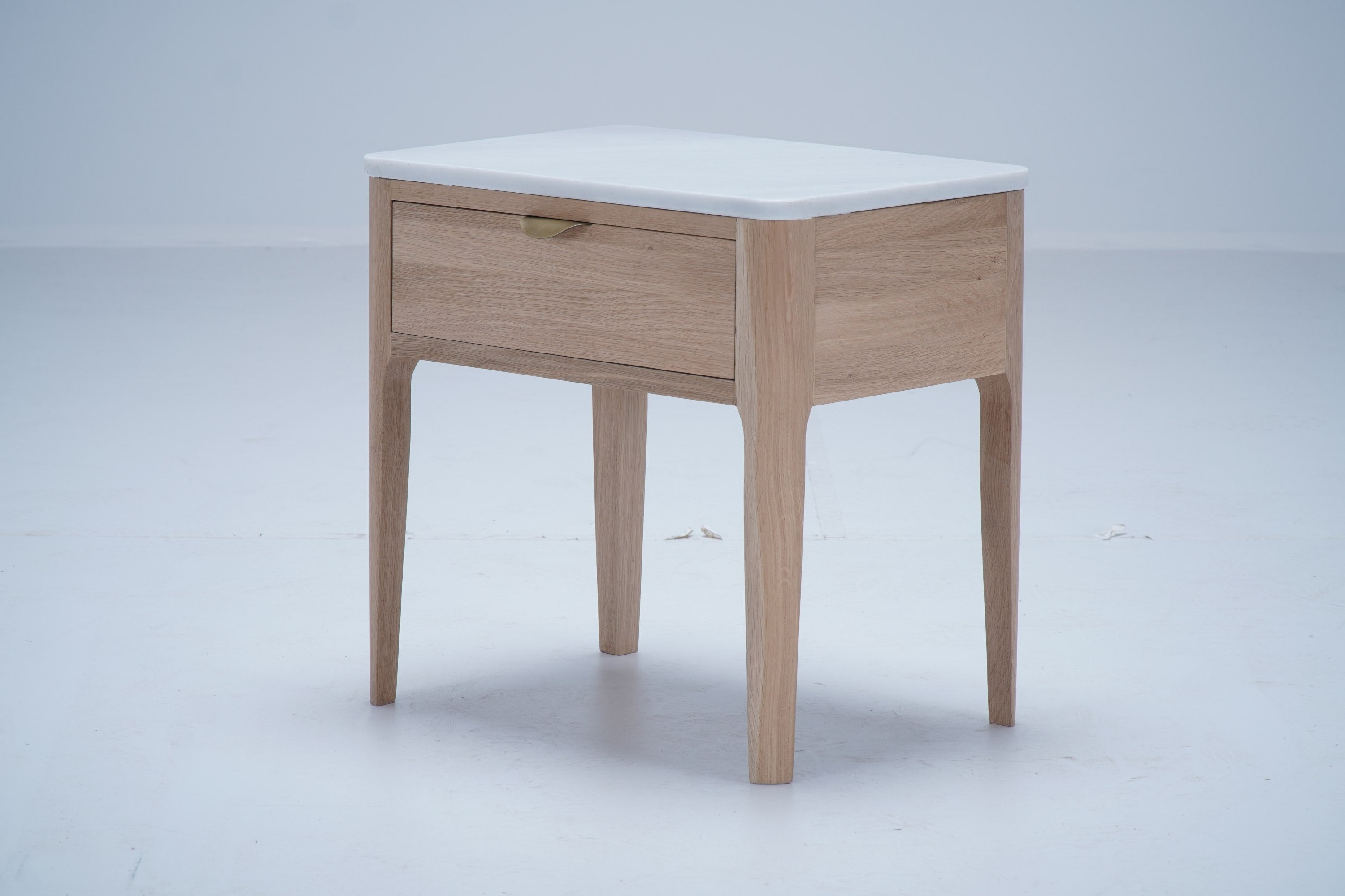 NATURE BEDSIE 1 DRAWER MARBLE
