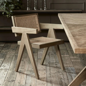 ST MORITZ DINING ARMCHAIR NATURAL