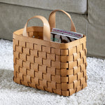 Load image into Gallery viewer, FLORENCE MAGAZINE BASKET WITH HANDLE
