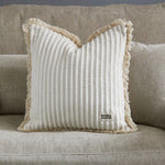 Load image into Gallery viewer, CHUNKY STRIPE PILLOW COVER 50X50

