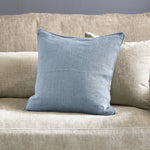 Load image into Gallery viewer, VERONA PILLOW COVER LIGHTBLUE 50X50
