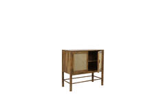 CABINET 88X40X84 CM NIPAS WOOD BROWN