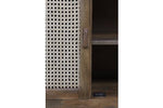 Load image into Gallery viewer, CABINET 88X40X84 CM NIPAS WOOD BROWN
