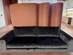 Load image into Gallery viewer, VELVET CHARCOAL SOFA 2.24 240X104X83
