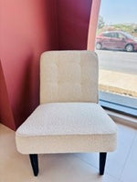 Load image into Gallery viewer, Riviera Maison St.Moritz Lounge Chair Boucle White Sand
