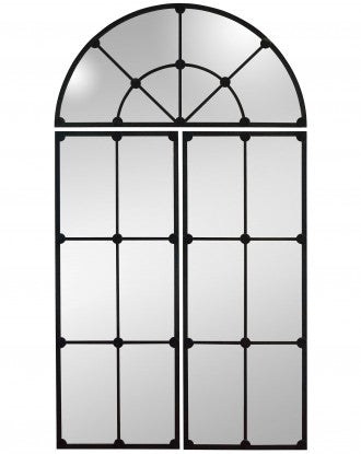 MIRROR MATHIS BLACK FRENCH MIRRO
