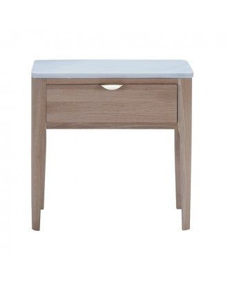 NATURE BEDSIE 1 DRAWER MARBLE