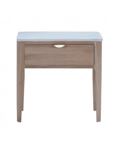 NATURE BEDSIE 1 DRAWER MARBLE