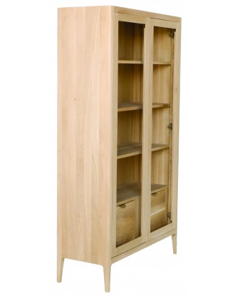NATURE DR GLASS BOOKCASE ERNEST