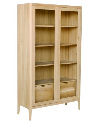 NATURE DR GLASS BOOKCASE ERNEST