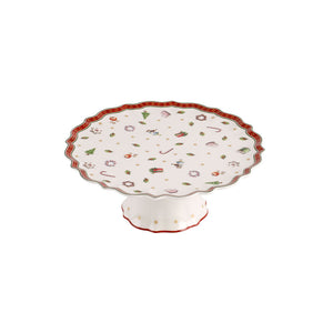 TOY'S DELIGHT FOOTED CAKE PLATE SMALL