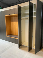 Load image into Gallery viewer, Multi Hallway Wardrobe with Bench in Oak
