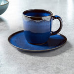Load image into Gallery viewer, LAVE BLEU COFFEE CUP
