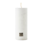 Load image into Gallery viewer, Rustic Candle Frosted White 7X18
