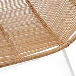 Load image into Gallery viewer, HARTFORD OUTDOOR DINING CHAIR NAT/STONEWHITE

