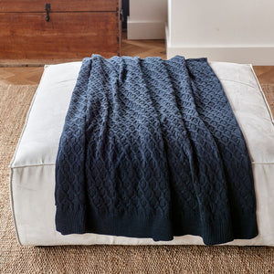RM Knitted Cable Throw 180x130
