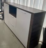 Load image into Gallery viewer, COOL SIDEBOARD ASH DARK/WHITE - 190X103X42
