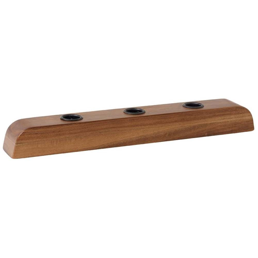 Artesano Wood Candle Holder