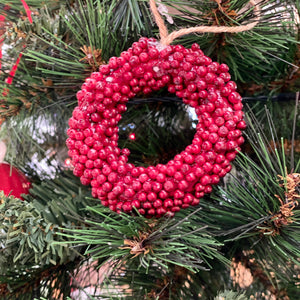 Cranberry Classic Mini-Wreath
