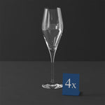 Load image into Gallery viewer, La Divina Champagne Flute, set 4pc
