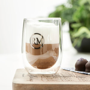 Riviera Maison Transparent Glass Love  on table 