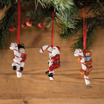Load image into Gallery viewer, NOSTALGIC ORNAMENTS CANDY CANE 3PCS
