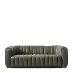 Load image into Gallery viewer, Pulitzer Sofa 3.5 Seater in Charcoal Leather - Joinwell Malta
