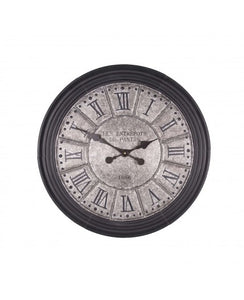 Industrial Entrepots De Pantin Clock Diam.60cm