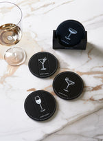 Load image into Gallery viewer, RIVIERA MAISONHAPPY DRINK COASTERS 4 PIECES
