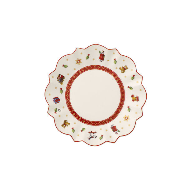 TOY'S DELIGHT BREAD & BUTTER PLATE WHITE