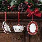 Load image into Gallery viewer, TOY&#39;S DELIGHT DEC, ORNAMENTS SERV. ITEMS 3PCS
