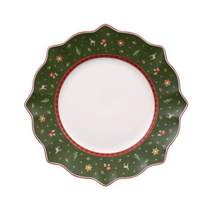 TOY'S DELIGHT FLAT PLATE GREEN