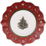 Load image into Gallery viewer, TOY&#39;S DELIGHT SALAD PLATE RED
