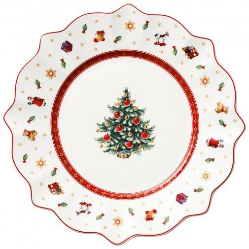 TOY'S DELIGHT SALAD PLATE WHITE