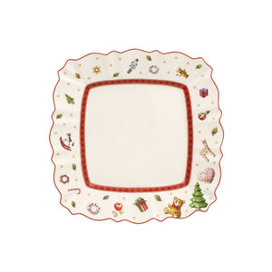 TOY'S DELIGHT SQUARE SALAD PLATE