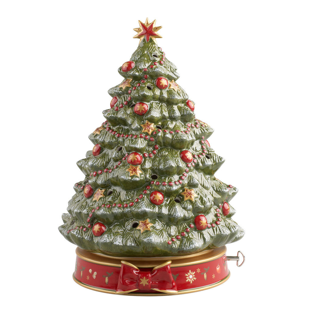 TOY'S DELIGHT X-MAS TREE WITH MUSICAL CLOCK