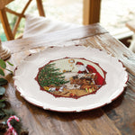Load image into Gallery viewer, Toy&#39;s Fantasy Plate Large Santa &amp; Gifts
