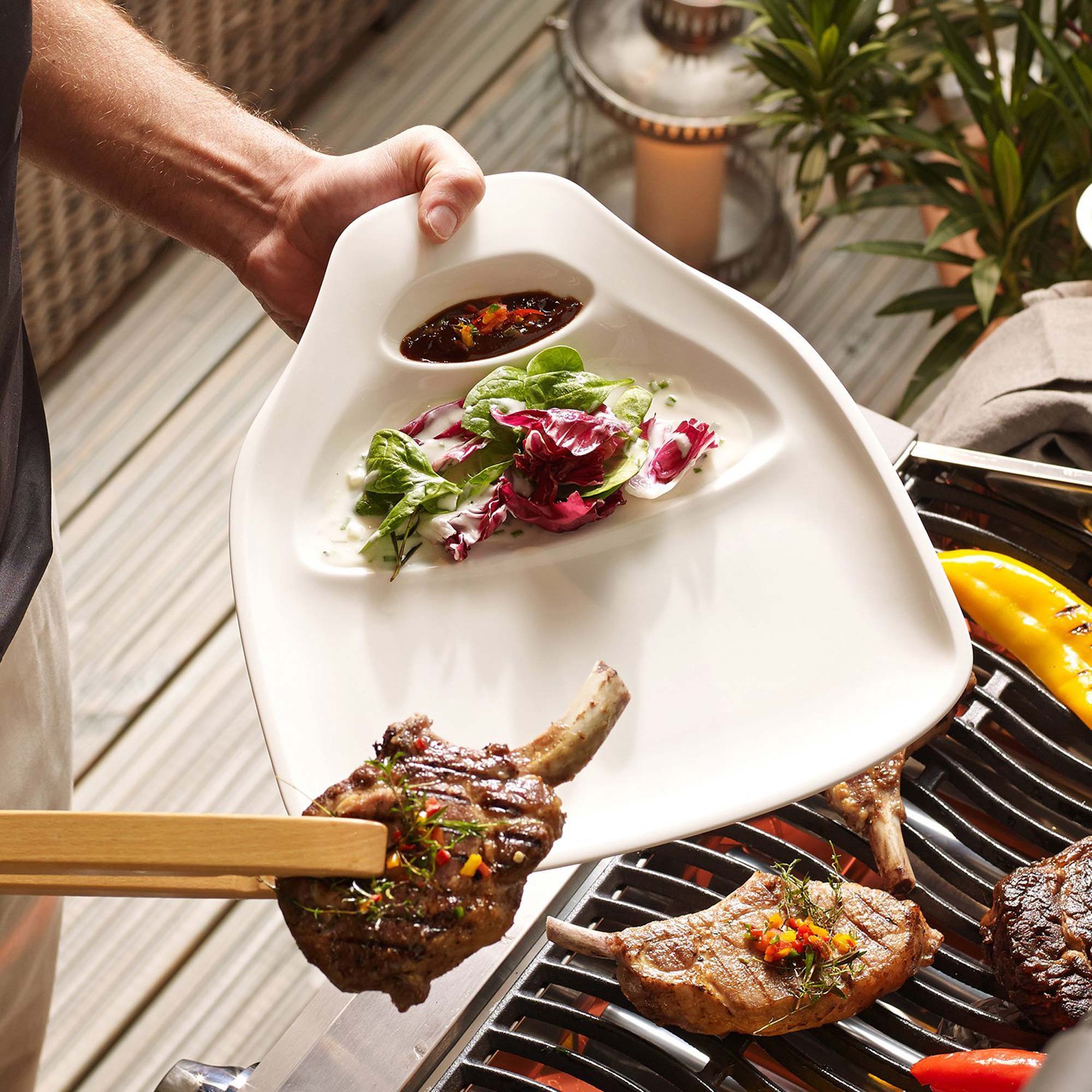 Ultimate BBQ Steak Plate L