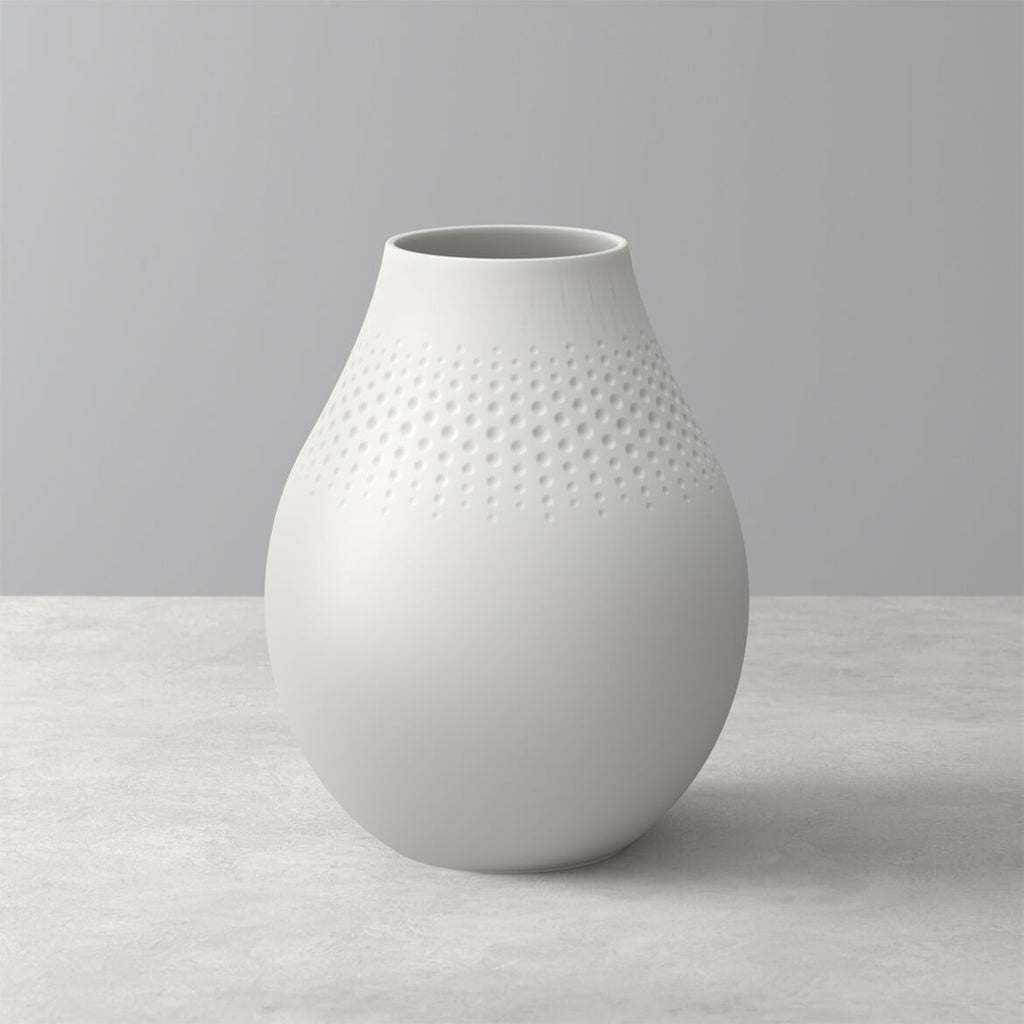 MANUFACTURE COLLIER BLANC VASE PERLE TALL