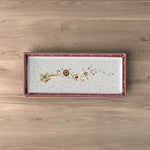Load image into Gallery viewer, WINTER BAKERY DELIGHT CAKE PLATE RECTANGULAR
