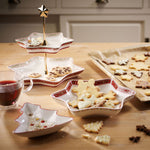 Load image into Gallery viewer, WINTER BAKERY DELIGHT TRAY STAND HOLLY
