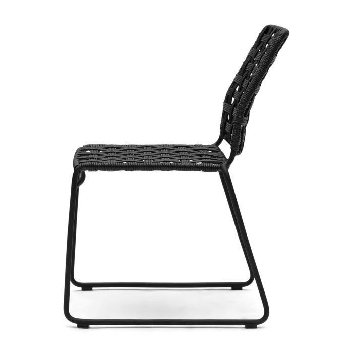 Riviera Maison Christopher Outdoor Stack Chair Lava