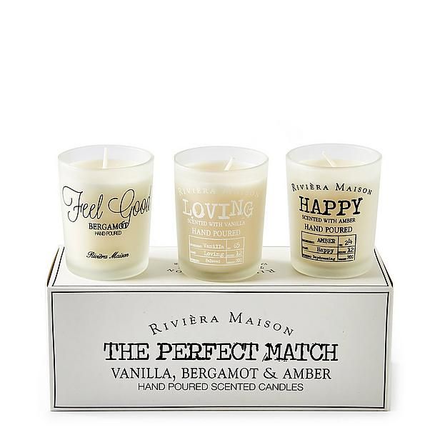 Riviera Maison Scented Candle Set Great